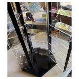 Display Case For Baseballs, Cards, Watches Rotating with Lock