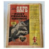 1965 MLB All-Star Game Newspaper Metropolitan Stadium St. Paul Sunday Pioneer Press Sunday, April 11 - Minnesota Twins
