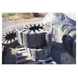 One Pair Over The Tire Skid Loader Skid Steer Rubber Tracks