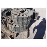 One Pair Over The Tire Skid Loader Skid Steer Rubber Tracks