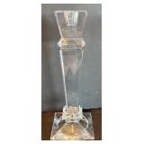 P - Pair of Crystal Candle Holders