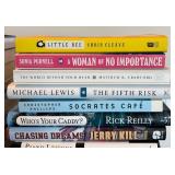 P - Collection of Assorted Books Including Fiction, Nonfiction, and Classics