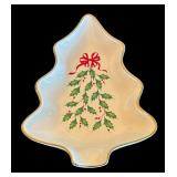 P - Lenox Holiday Tree Dish and Pie Server