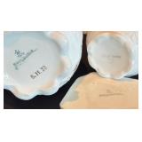 P - Vintage Homer Laughlin Pitcher, Soap Dish, and Pitcher