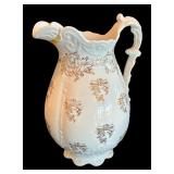 P - Vintage Homer Laughlin Pitcher, Soap Dish, and Pitcher