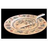P - Andrea by Sadek Cake Plate and Server Set