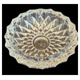 P - Waterford Wine Bottle Coster and Libbey Glass Ashtray