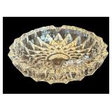 P - Waterford Wine Bottle Coster and Libbey Glass Ashtray