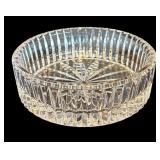 P - Waterford Wine Bottle Coster and Libbey Glass Ashtray