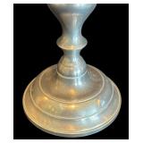 P - Pair of Vintage Woodbury Pewter Candleholders