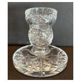 P - Pair of Waterford Glandore Crystal Candle Holders