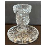 P - Pair of Waterford Glandore Crystal Candle Holders