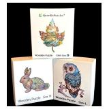 P - Set of 3 Quordle Wooden Puzzles