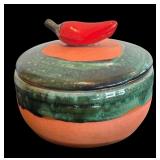 P - Decorative Collection with Leaf Platter, Floral Candle Holder, Covered Dish and More