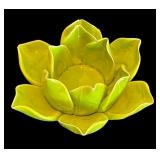 P - Decorative Collection with Leaf Platter, Floral Candle Holder, Covered Dish and More