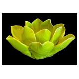 P - Decorative Collection with Leaf Platter, Floral Candle Holder, Covered Dish and More