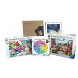 P - Collection of Jigsaw Puzzles by Ravensburger, Josie Lewis, Unidragon and More