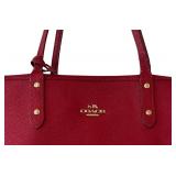 P - Coach Reversible Signature City Tote Bag