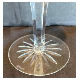 P - Pair of Waterford Eileen Crystal Candleholders
