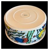 P - Vintage Thomas of Germany Porcelain Bowl with Colorful Floral Design