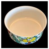 P - Vintage Thomas of Germany Porcelain Bowl with Colorful Floral Design