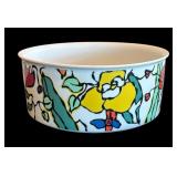 P - Vintage Thomas of Germany Porcelain Bowl with Colorful Floral Design