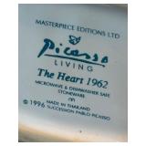 P - Picasso Living "The Heart "1962 Masterpiece Editions Vase
