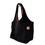 P - The Sak Black Knit Handbag