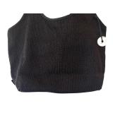 P - The Sak Black Knit Handbag