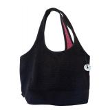 P - The Sak Black Knit Handbag