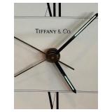 P - Tiffany & Co. Swiss Quartz Desk Clock with Vice Commodore