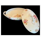 P - Vintage Schwartzburg Platter with Two Covered Casserole Dishes