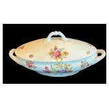 P - Vintage Schwartzburg Platter with Two Covered Casserole Dishes