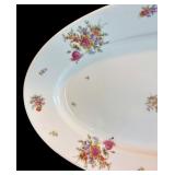 P - Vintage Schwartzburg Platter with Two Covered Casserole Dishes
