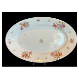 P - Vintage Schwartzburg Platter with Two Covered Casserole Dishes