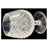 DR - Pair of Waterford Crystal Alana Pattern Brandy Glasses