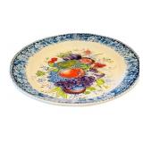 LR - Eddie Bauer 18.5-Inch Floral Porcelain Platter Made in Japan