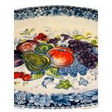 LR - Eddie Bauer 18.5-Inch Floral Porcelain Platter Made in Japan