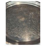 DR - Set of 4 Silver Stemless Cups by Towle with 12 1/4 Inch Towle Tray