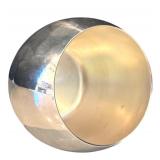 DR - Set of 4 Silver Stemless Cups by Towle with 12 1/4 Inch Towle Tray