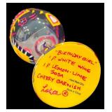 DR - Lolita Hand Painted Wine Glass and Martini Glass with Original Packaging