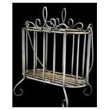 DR - Set of 2 Metal Wine Holders Including Piano Man Figurine and 2-Bottle Caddy