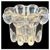 DR - Collection of Vintage Glass Votive Candle Holders and Candles, Assorted Designs
