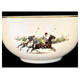 DR - Ralph Lauren Polo Scene Bone China Bowl, 1983