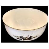 DR - Ralph Lauren Polo Scene Bone China Bowl, 1983