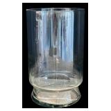 LR - Collection of 5 Glass Vases Assorted Shapes Up to 13.5 Inches Tall