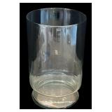 LR - Collection of 5 Glass Vases Assorted Shapes Up to 13.5 Inches Tall