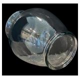 LR - Collection of 5 Glass Vases Assorted Shapes Up to 13.5 Inches Tall