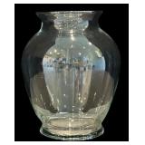 LR - Collection of 5 Glass Vases Assorted Shapes Up to 13.5 Inches Tall