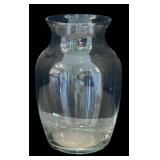 LR - Collection of 5 Glass Vases Assorted Shapes Up to 13.5 Inches Tall